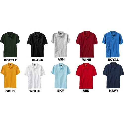 Classic Poly Cotton Polo Shirts