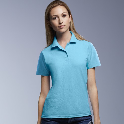 Anvil women's double pique polo ladies 210 GSM Polo Shirt