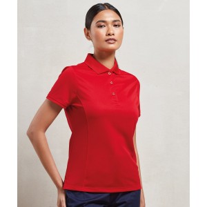 PREMIER top Women's Coolchecker® pique polo Performance 155 GSM Polo Shirt