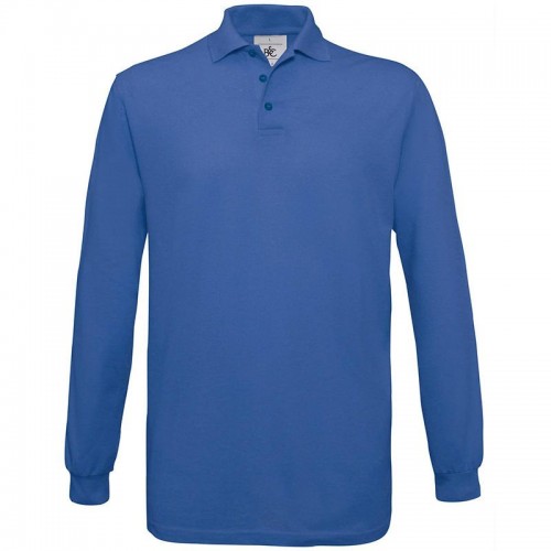 B&C Brand Safran long sleeve Performance 180 GSM Polo Shirt