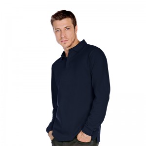 B&C top Heavymill long sleeve Performance 230 GSM Polo Shirt