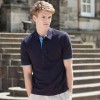 Front Row & Co top Contrast pique elegant 200 GSM Polo Shirt