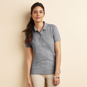 Gildan Heavy combed cotton double pique Girls Polo