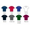 Gildan 100% Filament polyester polo shirt for sports