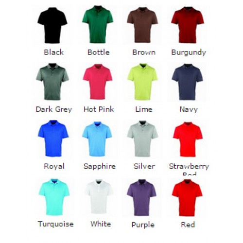 PREMIER top Coolchecker® pique polo Performance 155 GSM Polo Shirt
